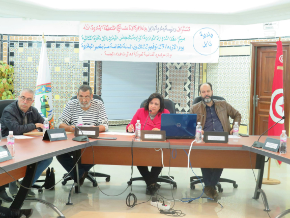 انعقاد الدورة العادية الرابعة لسنة 2022 للمجلس البلدي و المصادقة على جدول أعمالها